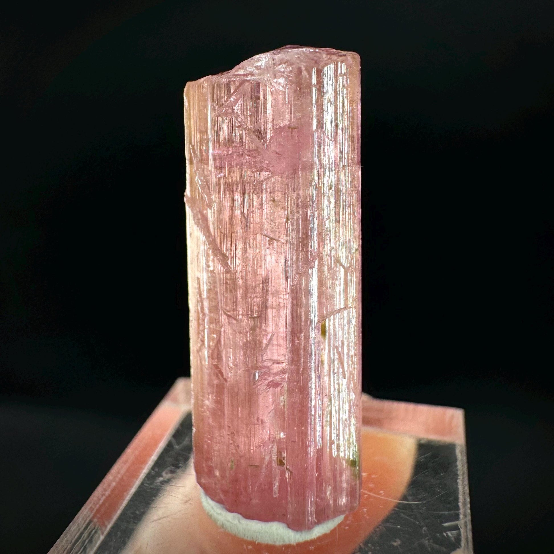 Elbaite Tourmaline | Pink Crystal, mineral specimen from Paprok