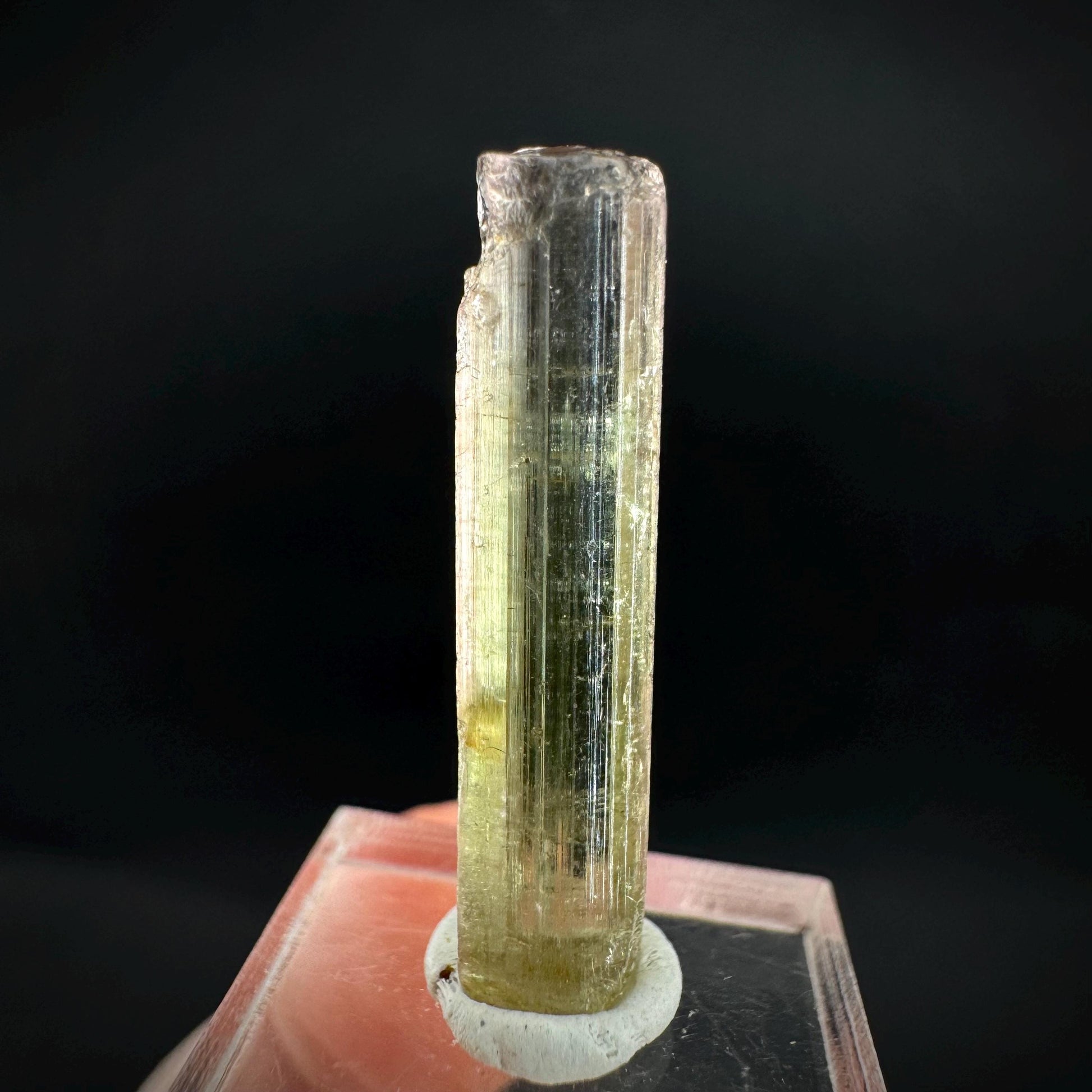 Elbaite Tourmaline | Green & Pink Crystal, mineral specimen from Paprok
