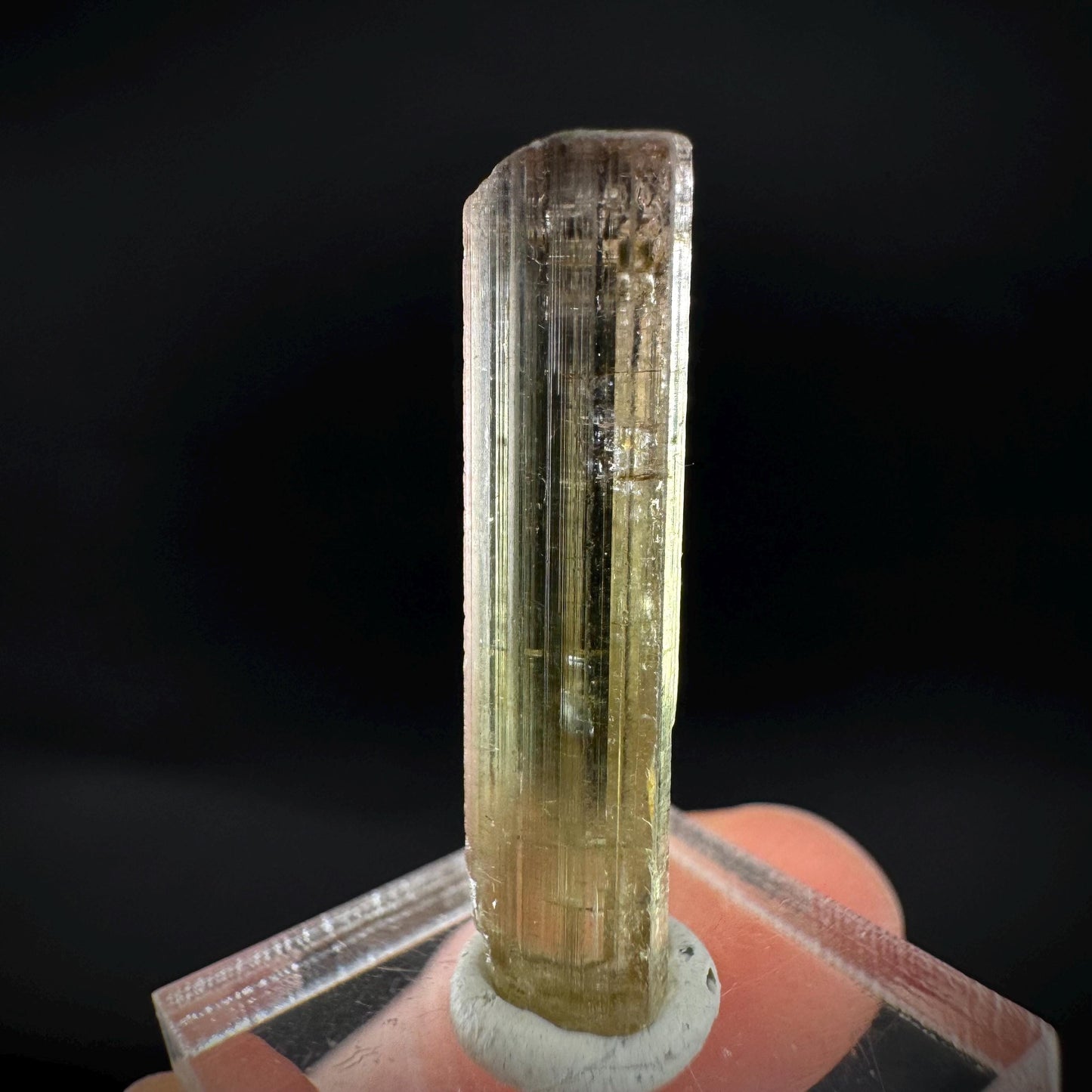 Elbaite Tourmaline | Green & Pink Crystal, mineral specimen from Paprok