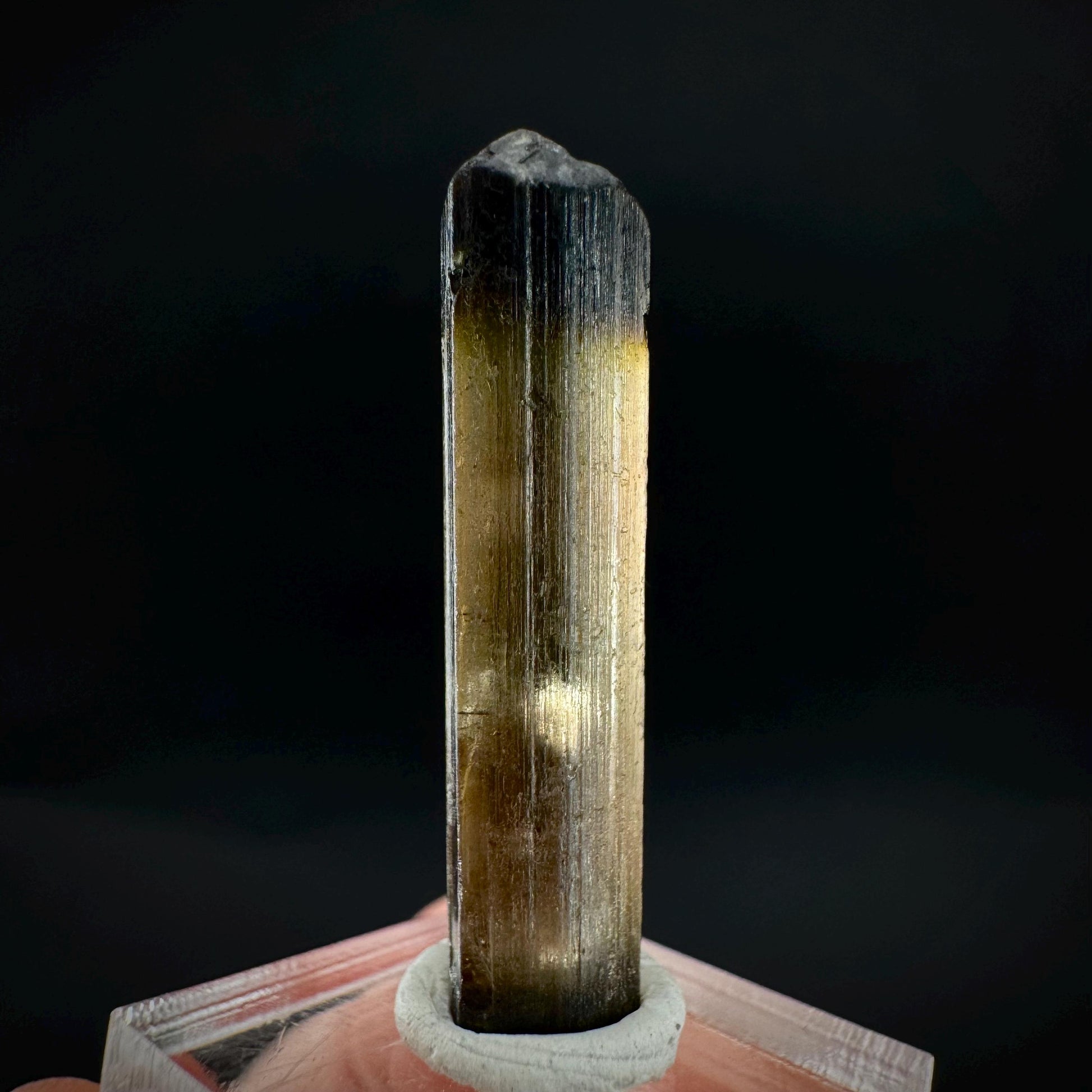 Elbaite Tourmaline | Green & Pink Crystal, mineral specimen from Paprok