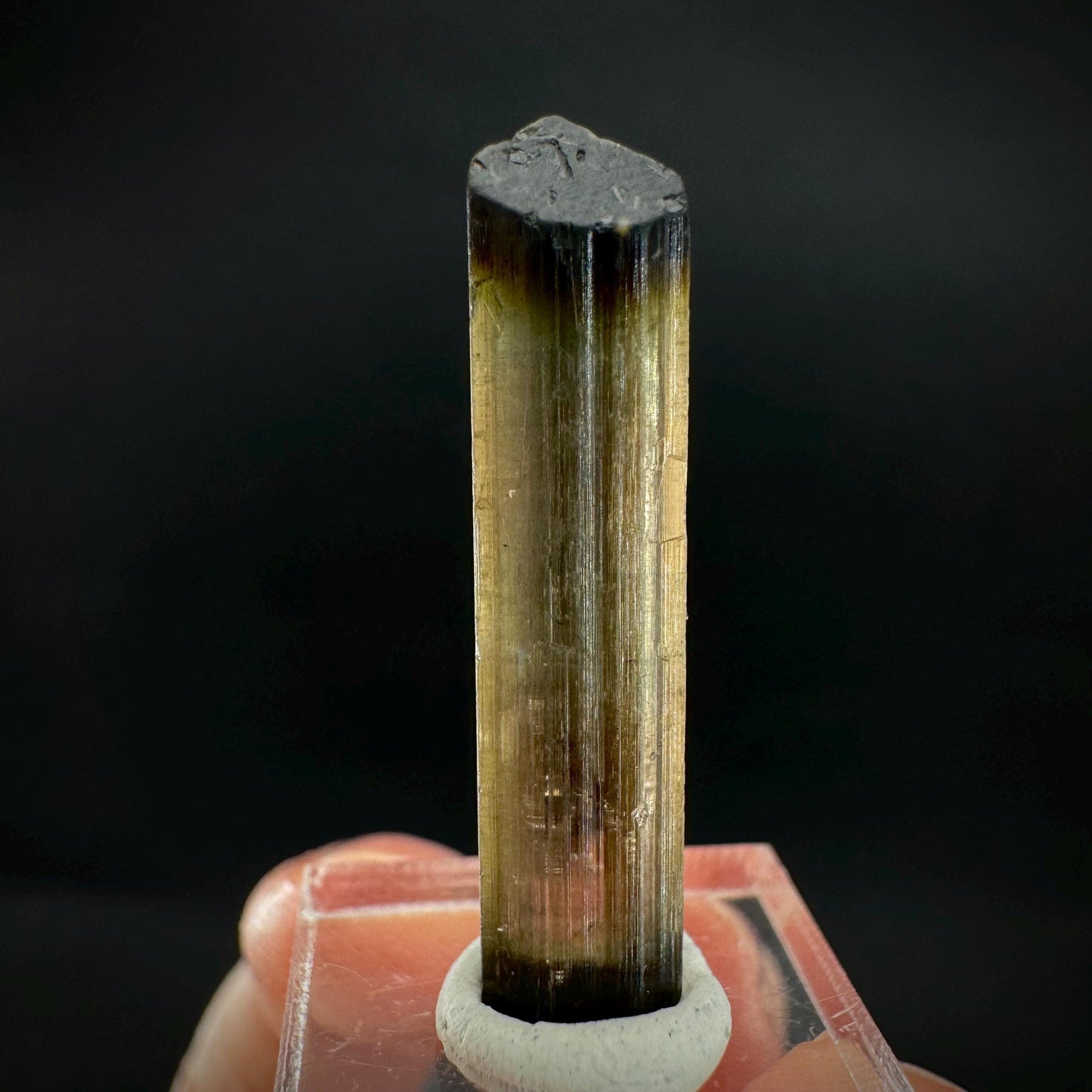 Elbaite Tourmaline | Green & Pink Crystal, mineral specimen from Paprok