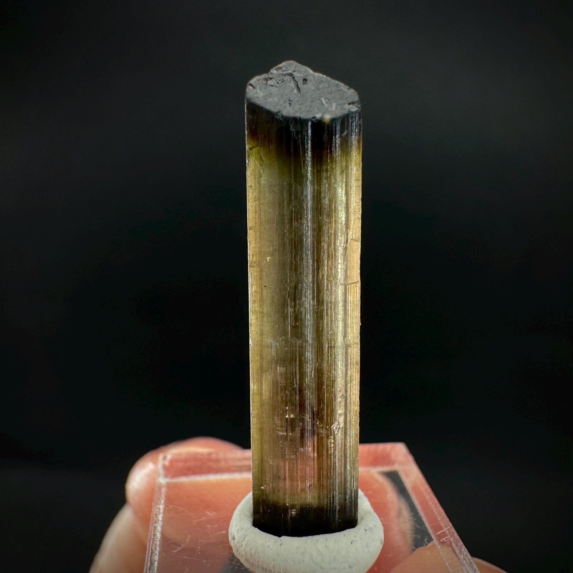 Elbaite Tourmaline | Green & Pink Crystal, mineral specimen from Paprok