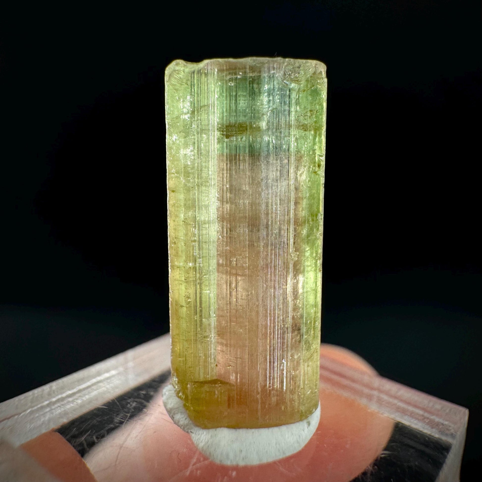 Watermelon Tourmaline | Green & Pink Elbaite Crystal, mineral specimen from Paprok