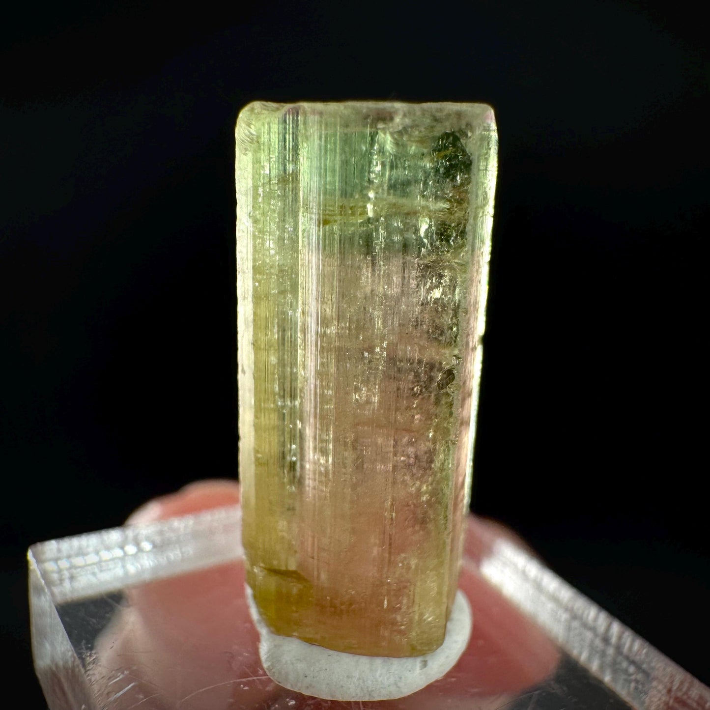 Watermelon Tourmaline | Green & Pink Elbaite Crystal, mineral specimen from Paprok