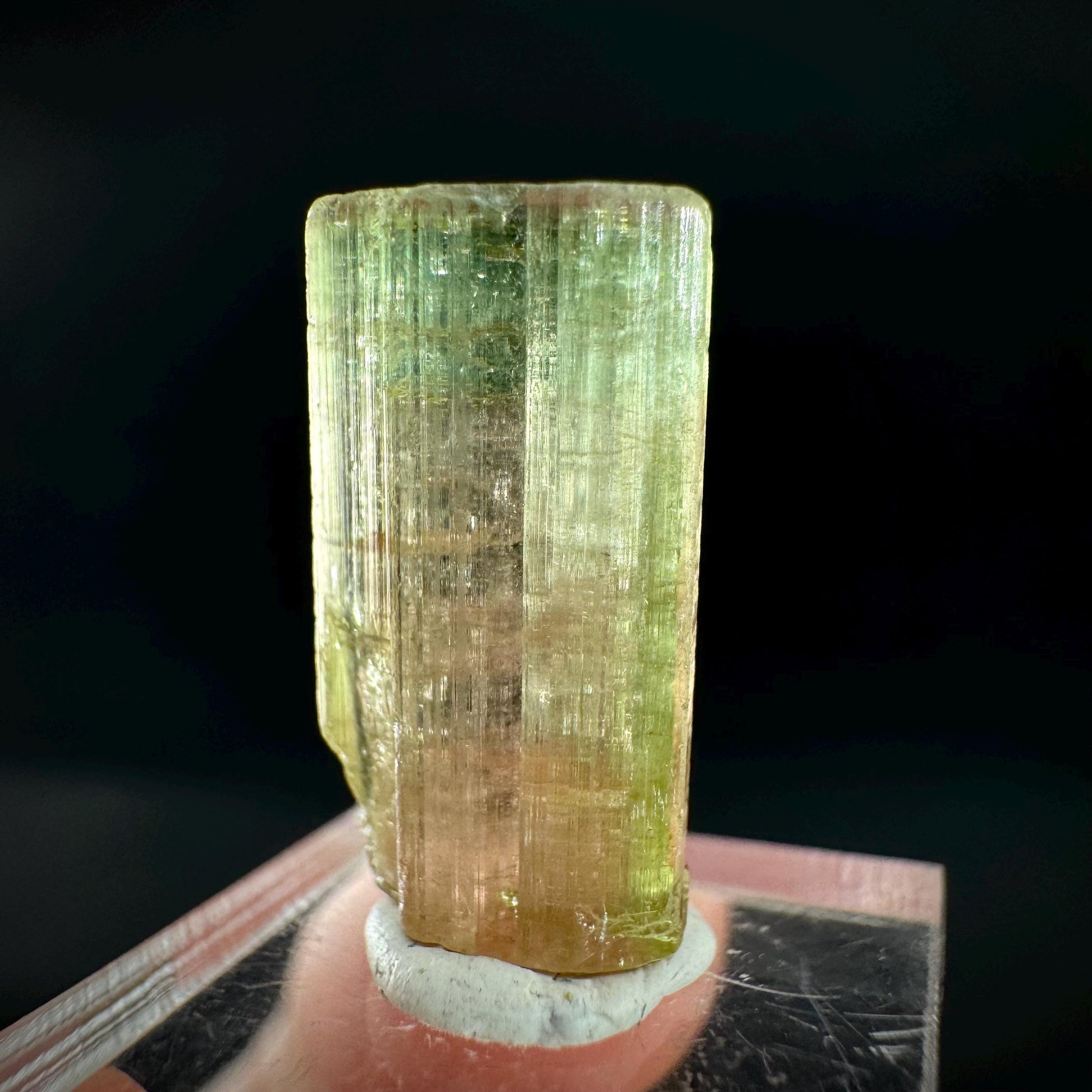 Watermelon Tourmaline | Green & Pink Elbaite Crystal, mineral specimen from Paprok