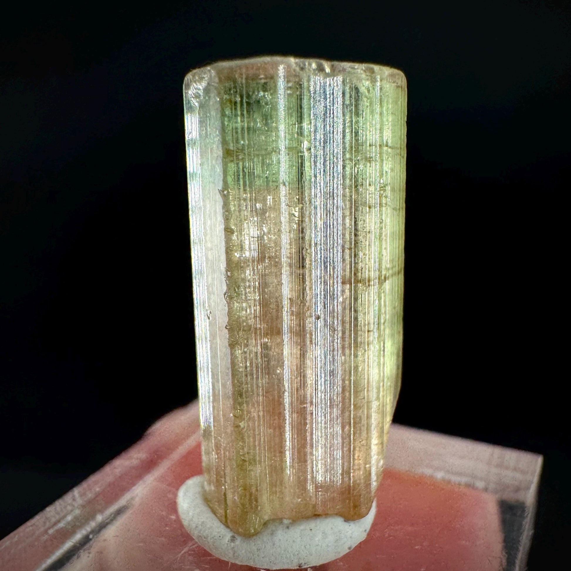 Watermelon Tourmaline | Green & Pink Elbaite Crystal, mineral specimen from Paprok