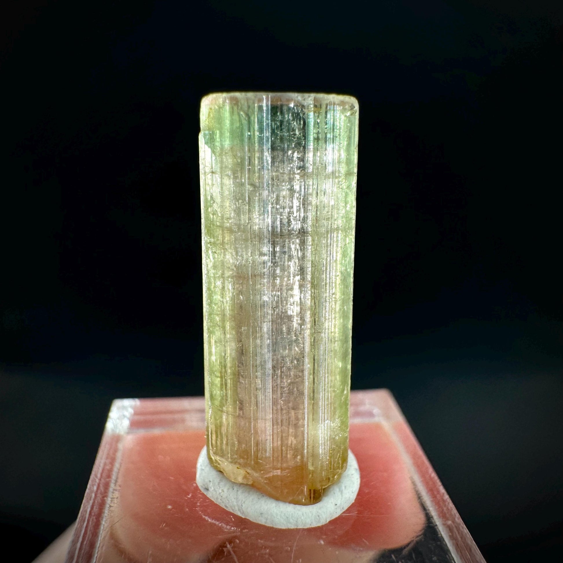 Watermelon Tourmaline | Green & Pink Elbaite Crystal, mineral specimen from Paprok