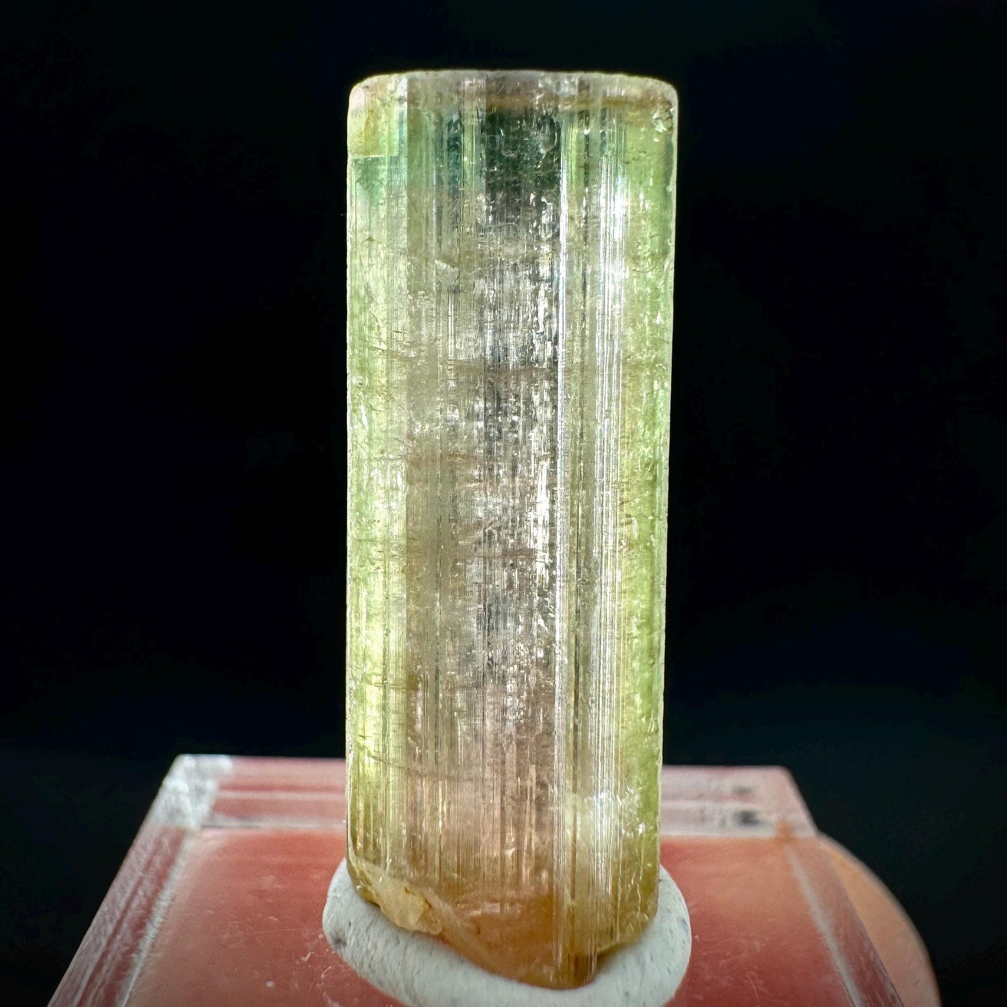 Watermelon Tourmaline | Green & Pink Elbaite Crystal, mineral specimen from Paprok
