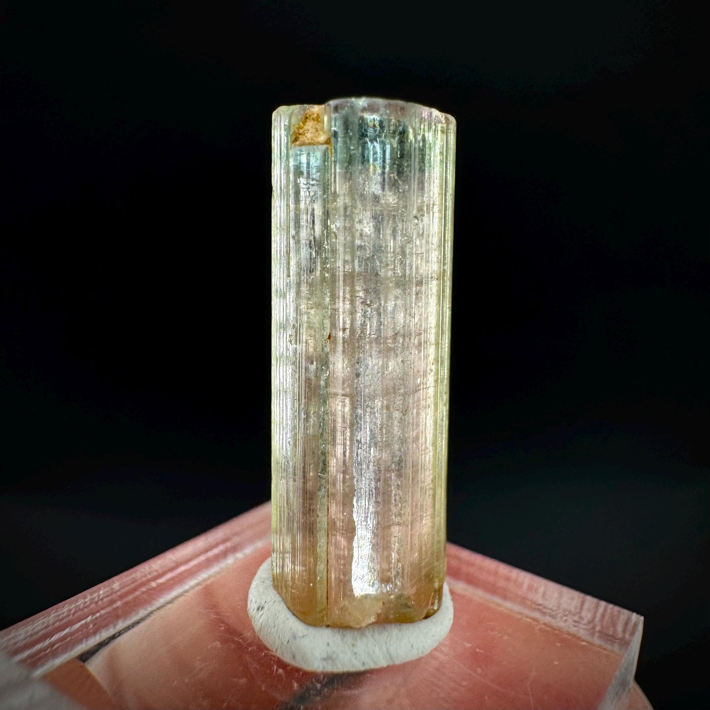 Watermelon Tourmaline | Green & Pink Elbaite Crystal, mineral specimen from Paprok