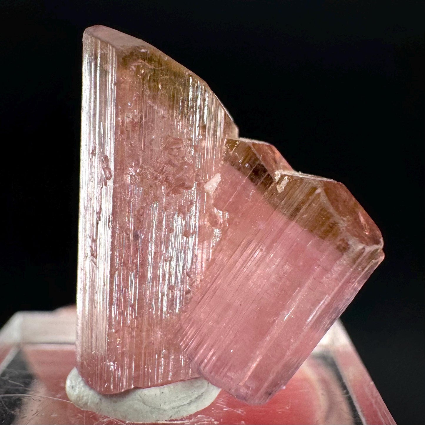 Elbaite Tourmaline | Pink Crystal, mineral specimen from Paprok