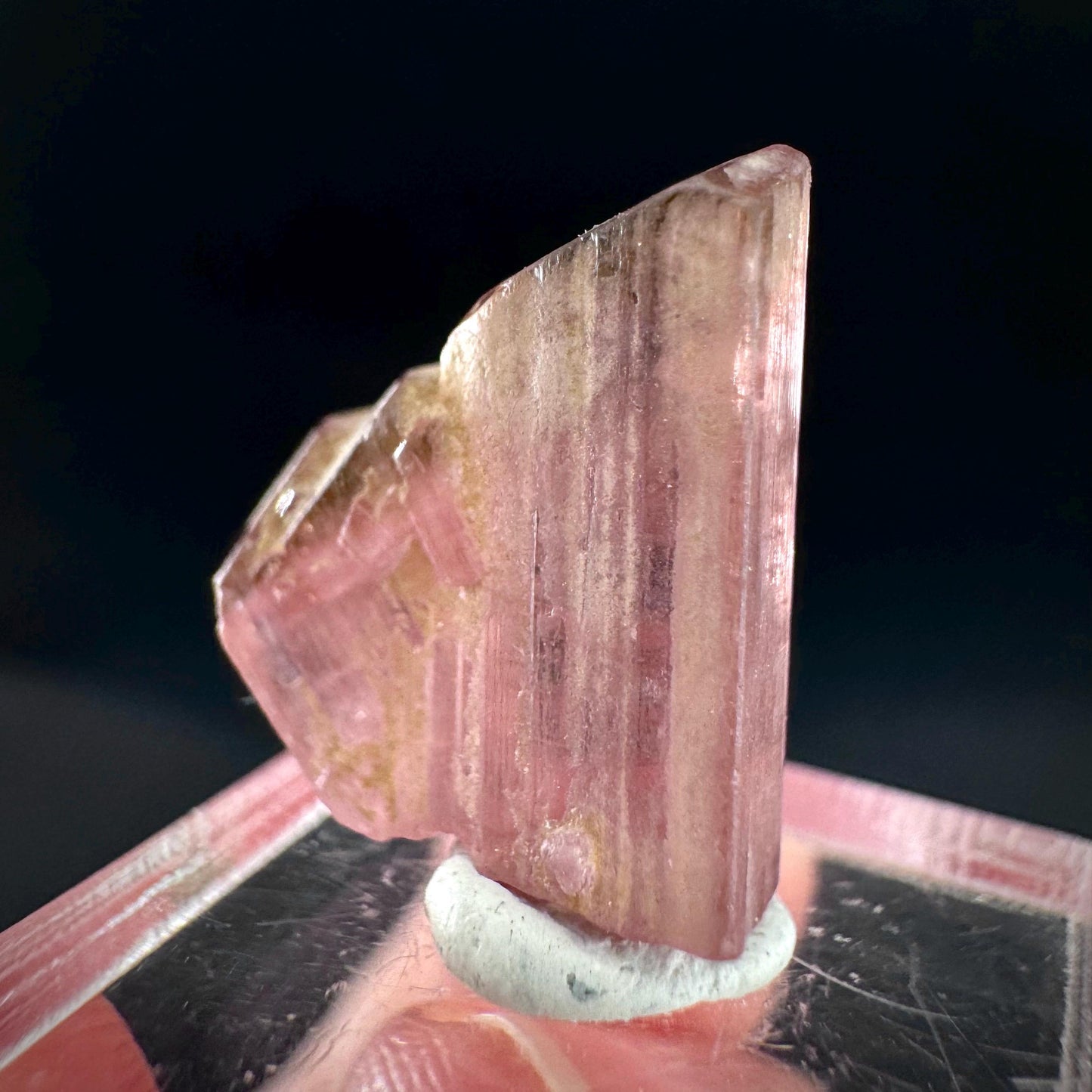 Elbaite Tourmaline | Pink Crystal, mineral specimen from Paprok