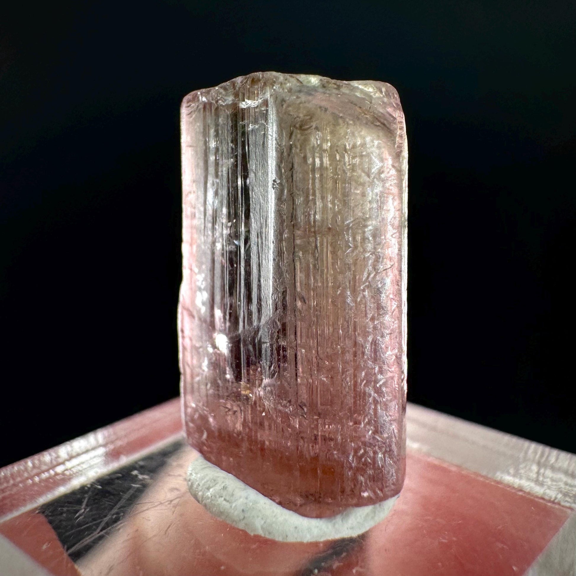 Watermelon Tourmaline | Green & Pink Elbaite Crystal, mineral specimen from Paprok