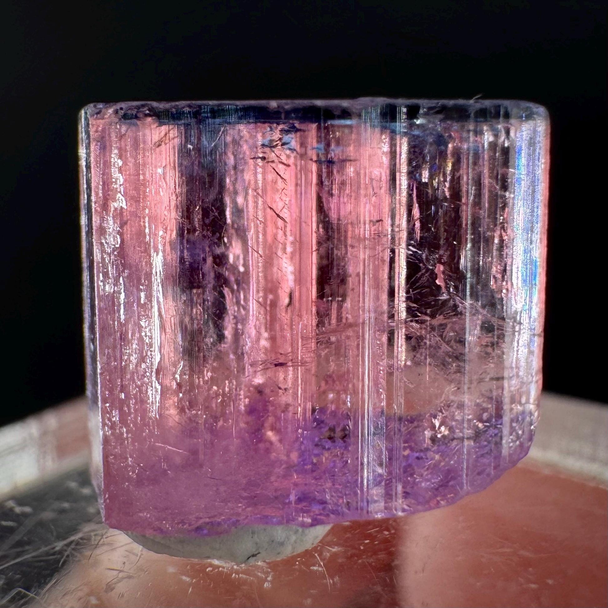 Elbaite Tourmaline | Pink & Purple Crystal, mineral specimen from Paprok