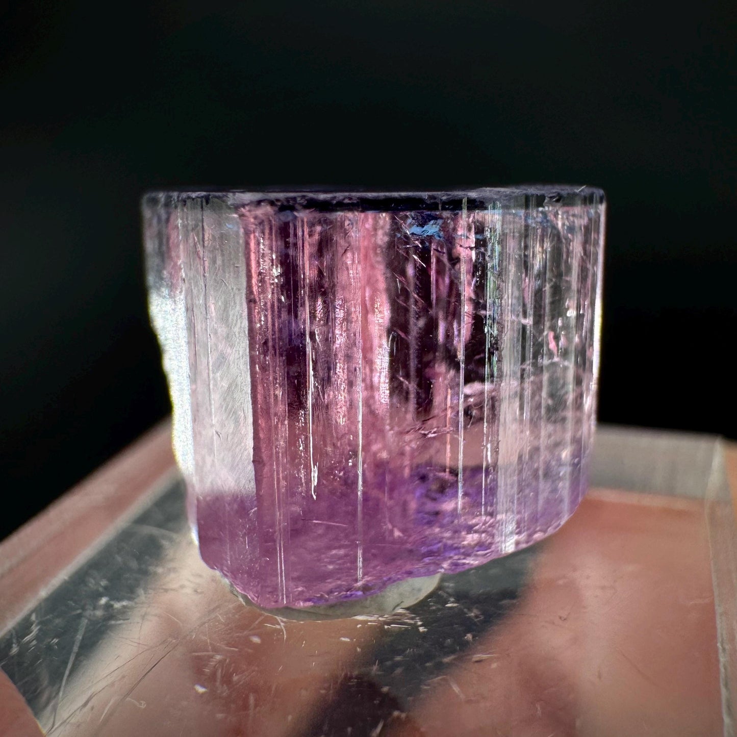 Elbaite Tourmaline | Pink & Purple Crystal, mineral specimen from Paprok