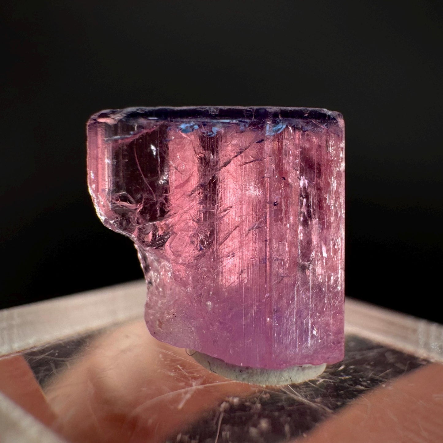 Elbaite Tourmaline | Pink & Purple Crystal, mineral specimen from Paprok