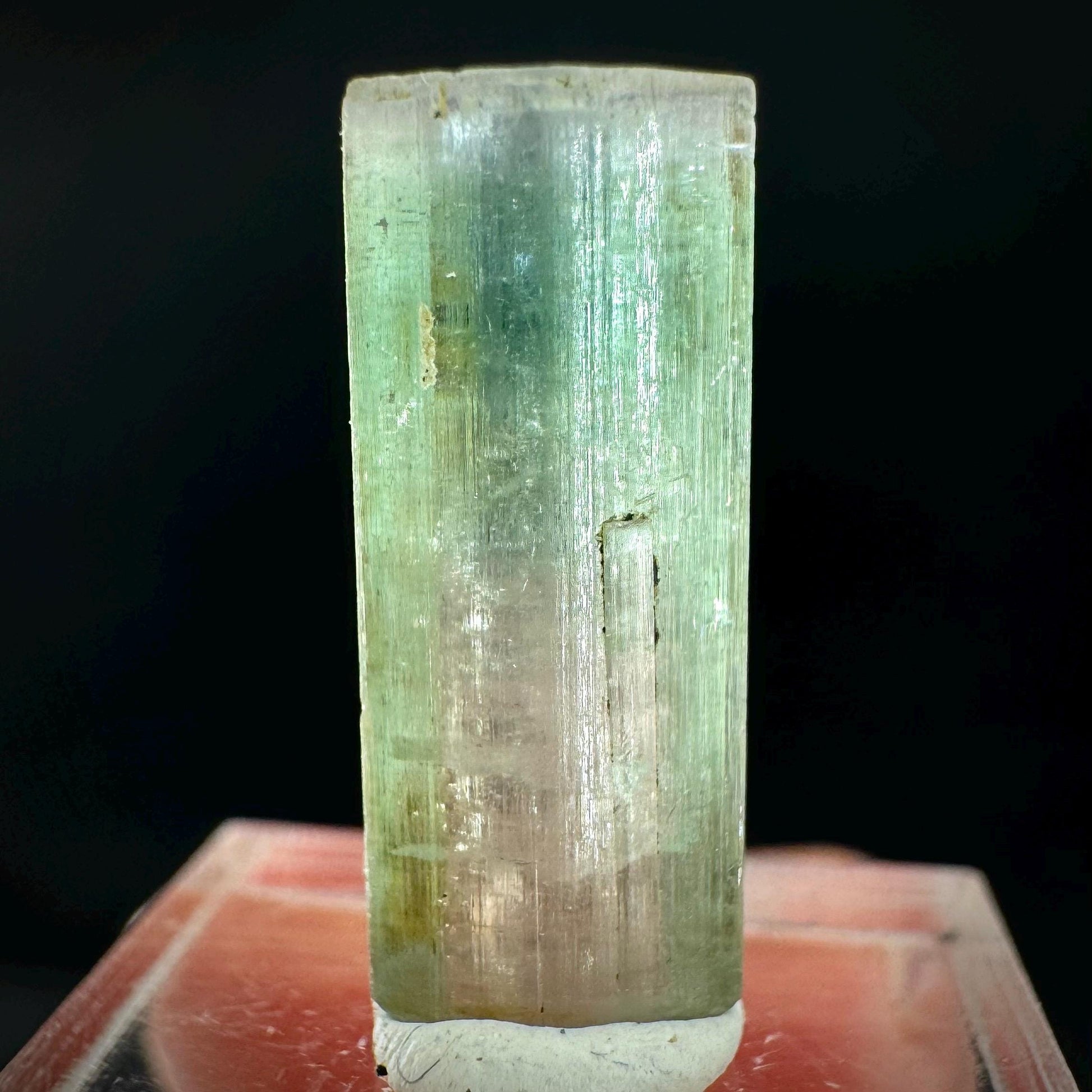 Watermelon Tourmaline | Green & Pink Elbaite Crystal, mineral specimen from Paprok