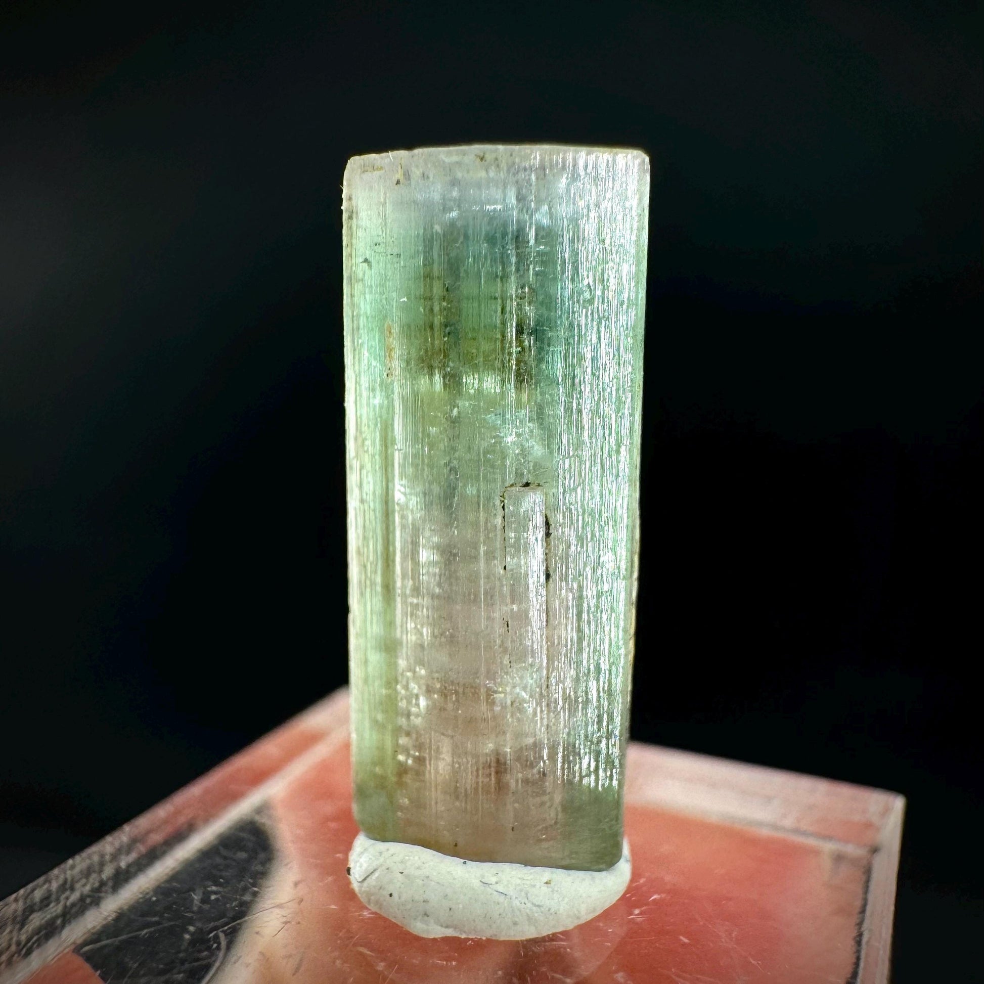 Watermelon Tourmaline | Green & Pink Elbaite Crystal, mineral specimen from Paprok