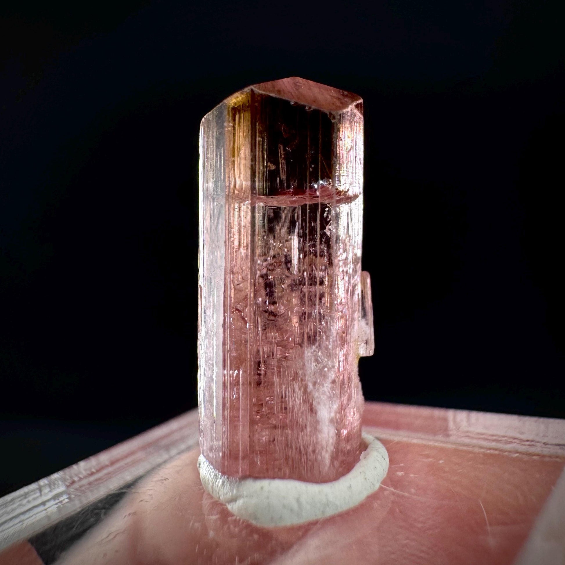 Elbaite Tourmaline | Pink Crystal, mineral specimen from Paprok