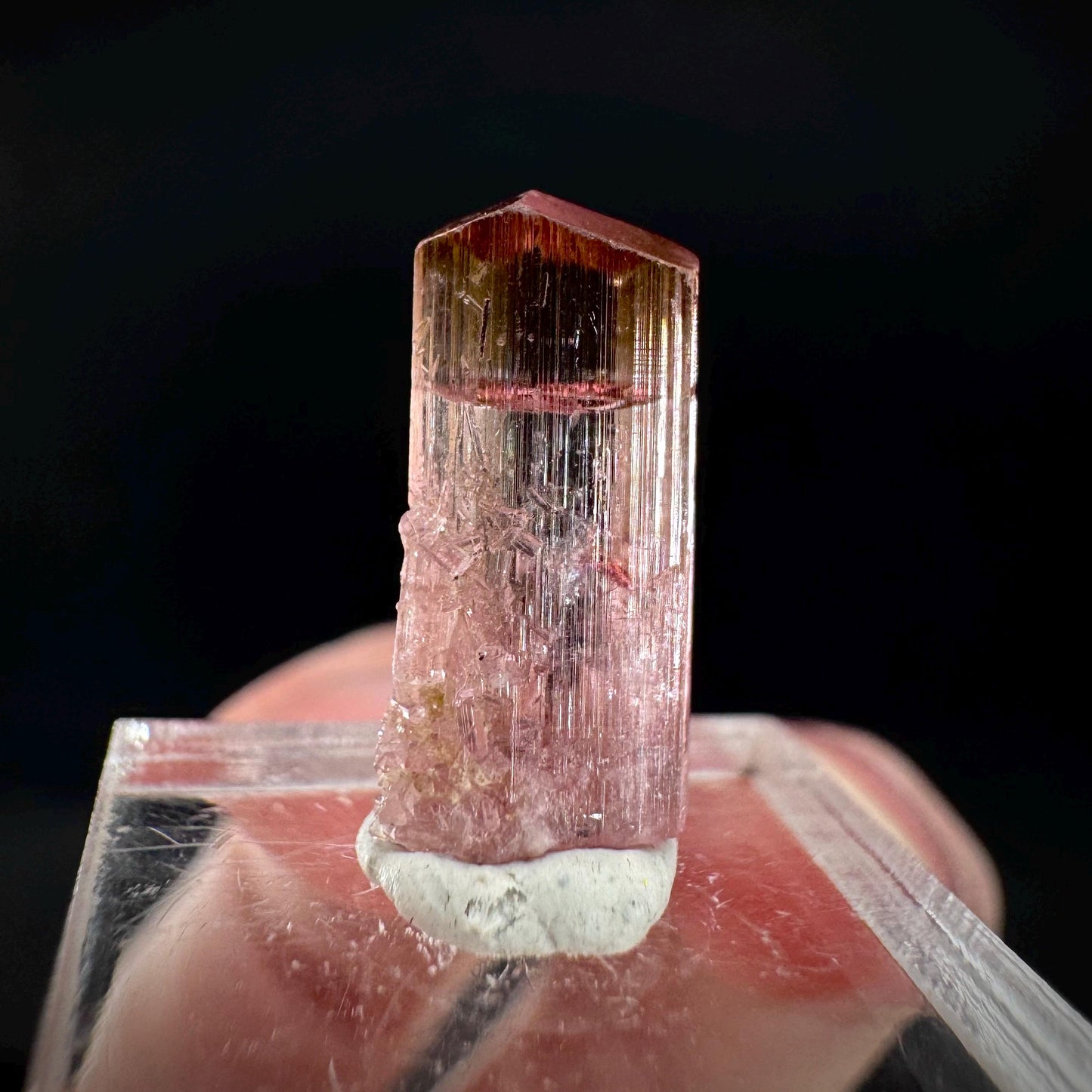 Elbaite Tourmaline | Pink Crystal, mineral specimen from Paprok