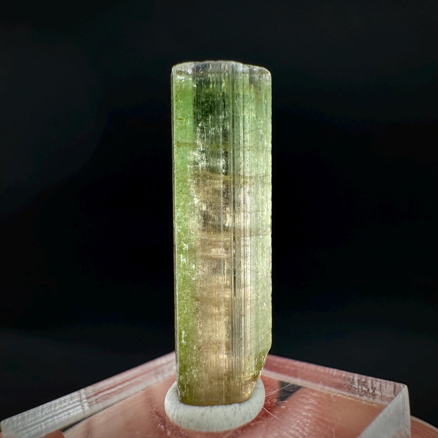 Watermelon Tourmaline | Green & Pink Elbaite Crystal, mineral specimen from Paprok
