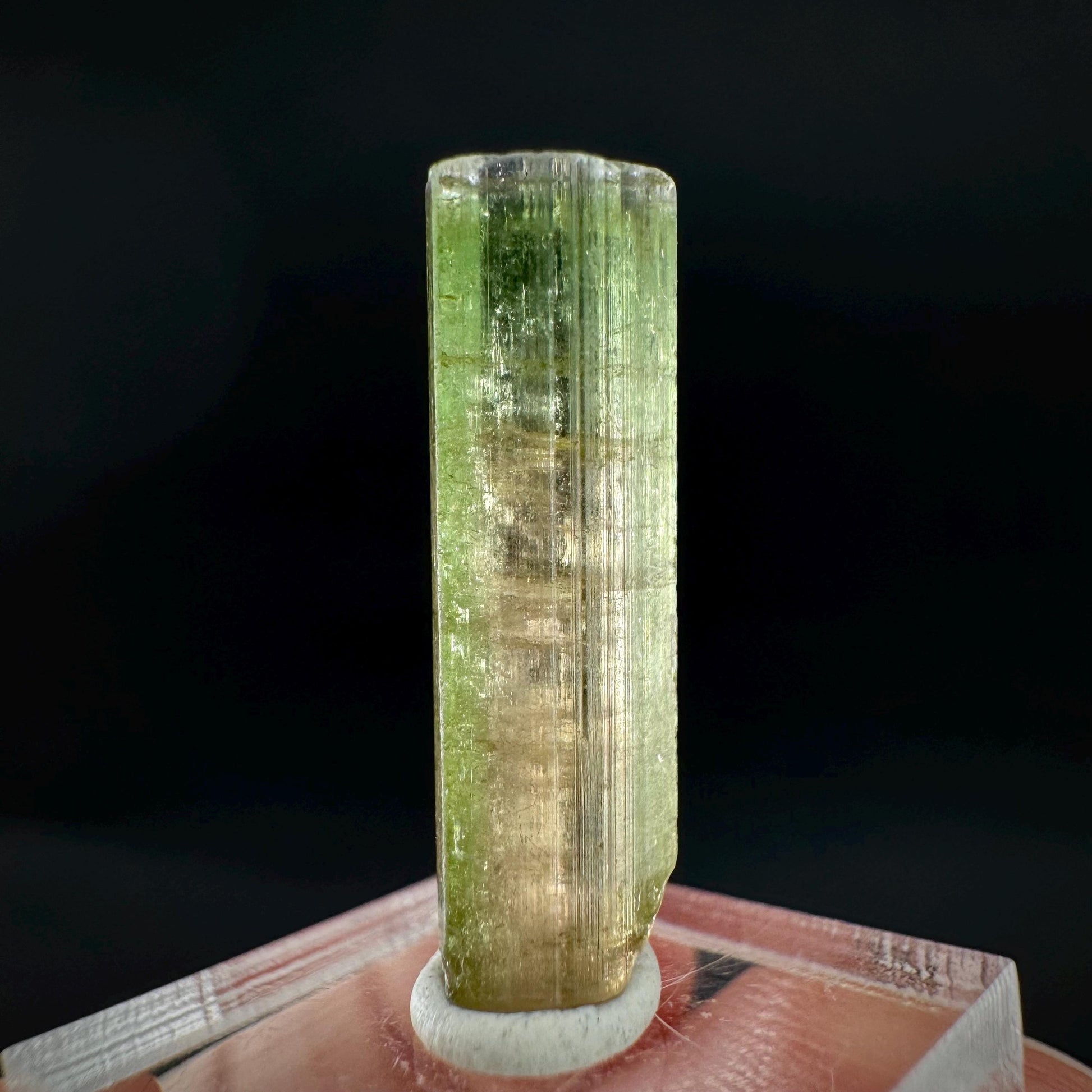 Watermelon Tourmaline | Green & Pink Elbaite Crystal, mineral specimen from Paprok