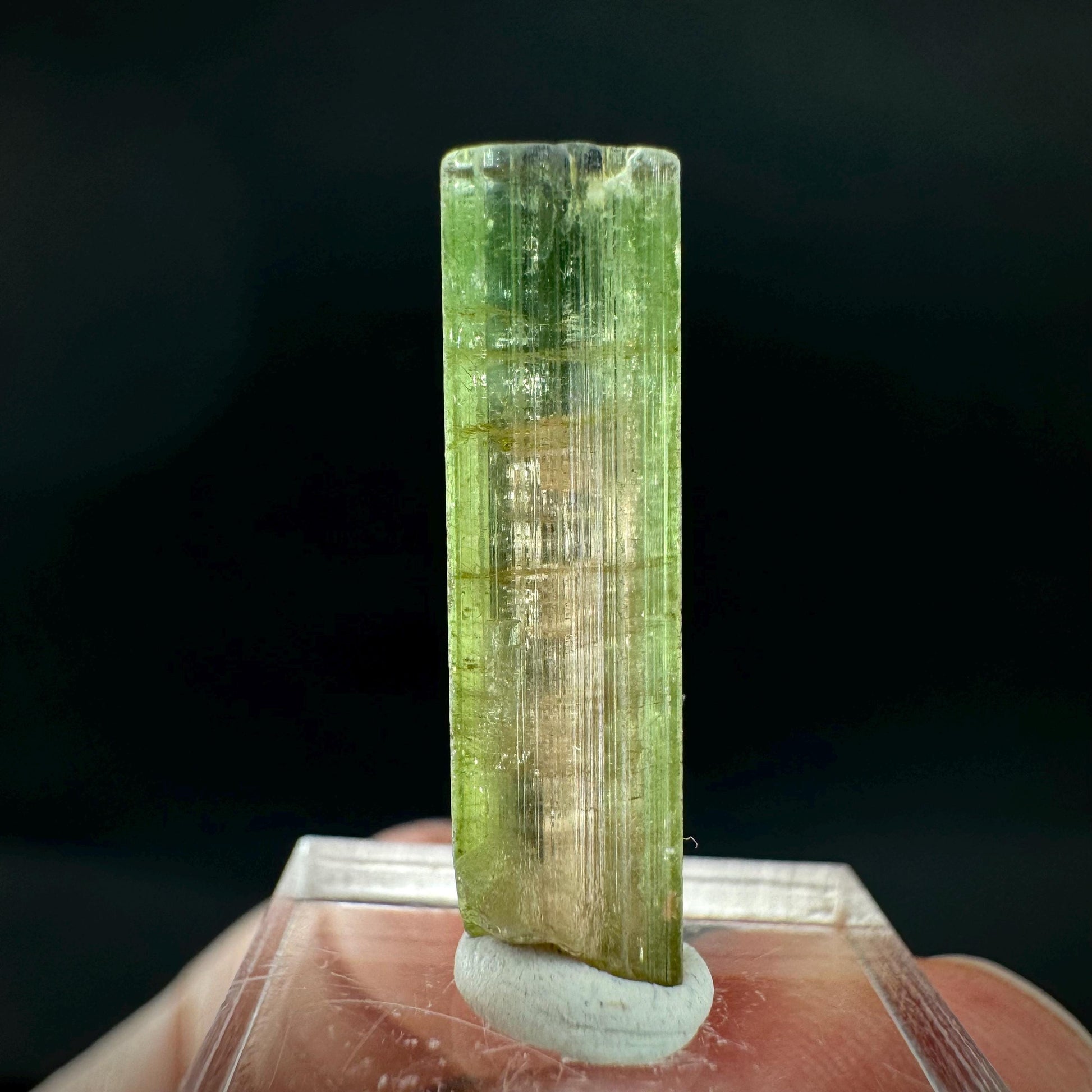 Watermelon Tourmaline | Green & Pink Elbaite Crystal, mineral specimen from Paprok