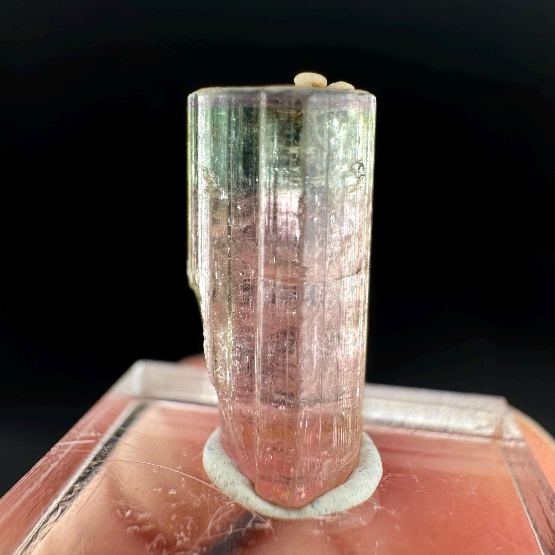 Watermelon Tourmaline | Green & Pink Elbaite Crystal, mineral specimen from Paprok