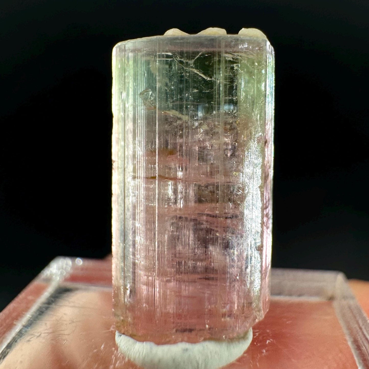 Watermelon Tourmaline | Green & Pink Elbaite Crystal, mineral specimen from Paprok