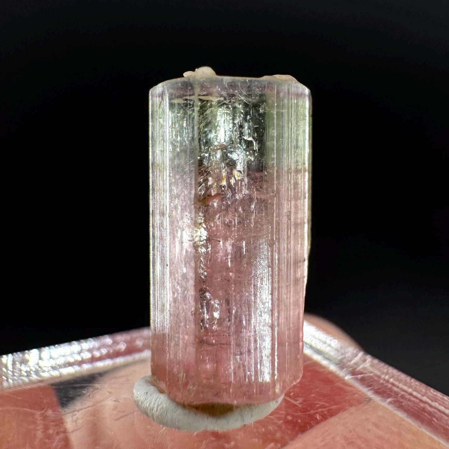 Watermelon Tourmaline | Green & Pink Elbaite Crystal, mineral specimen from Paprok