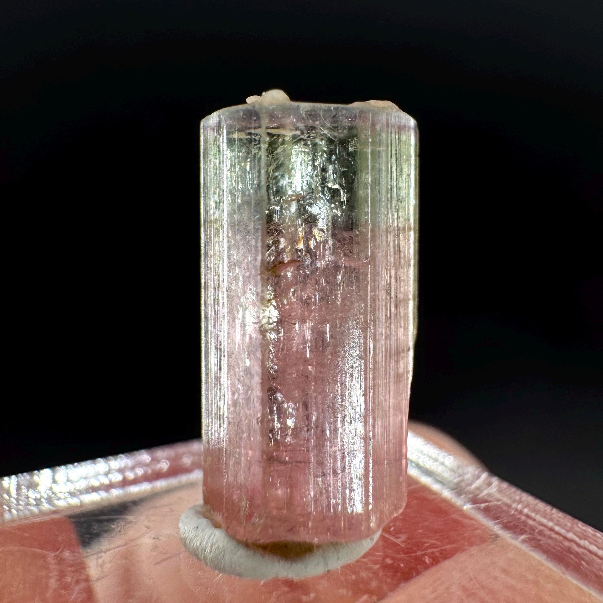 Watermelon Tourmaline | Green & Pink Elbaite Crystal, mineral specimen from Paprok