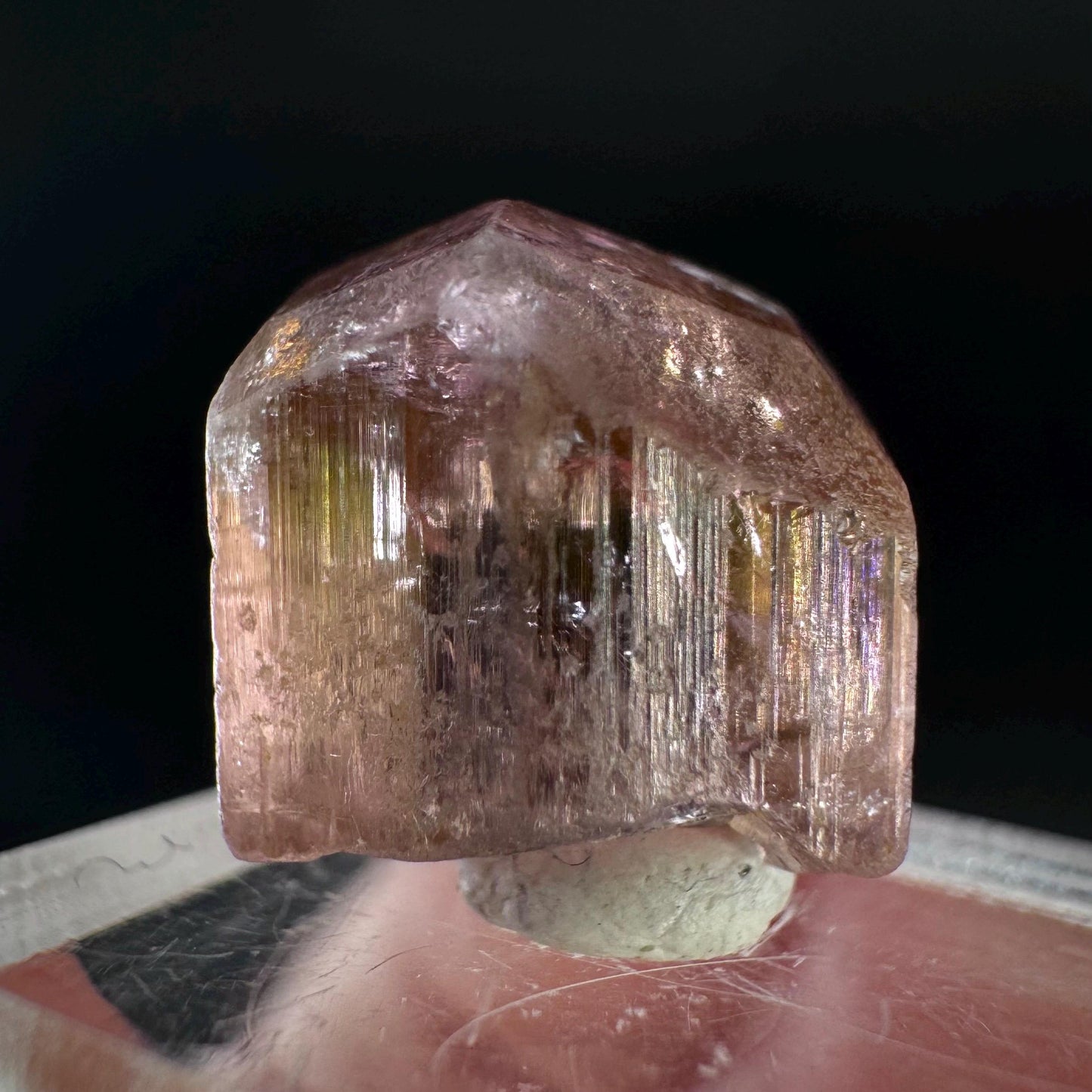 Elbaite Tourmaline | Pink Crystal, mineral specimen from Paprok