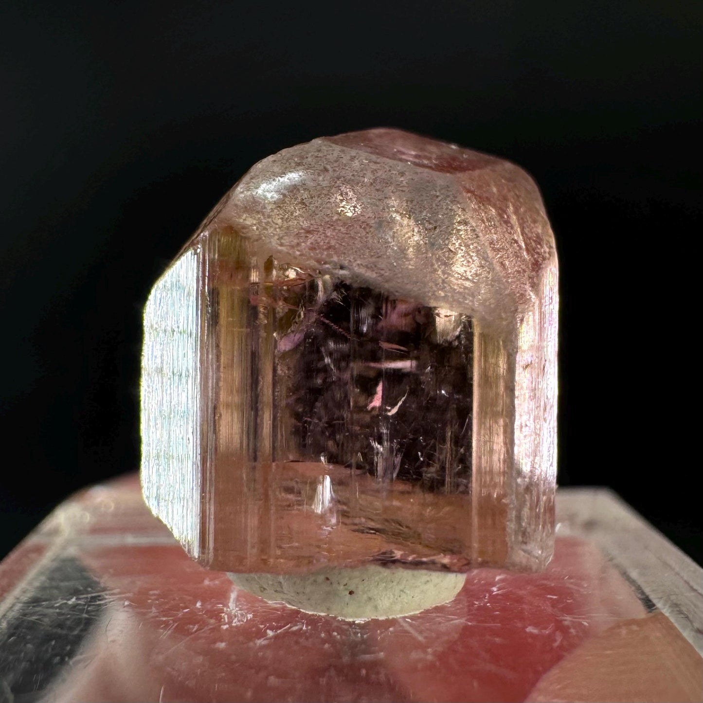 Elbaite Tourmaline | Pink Crystal, mineral specimen from Paprok