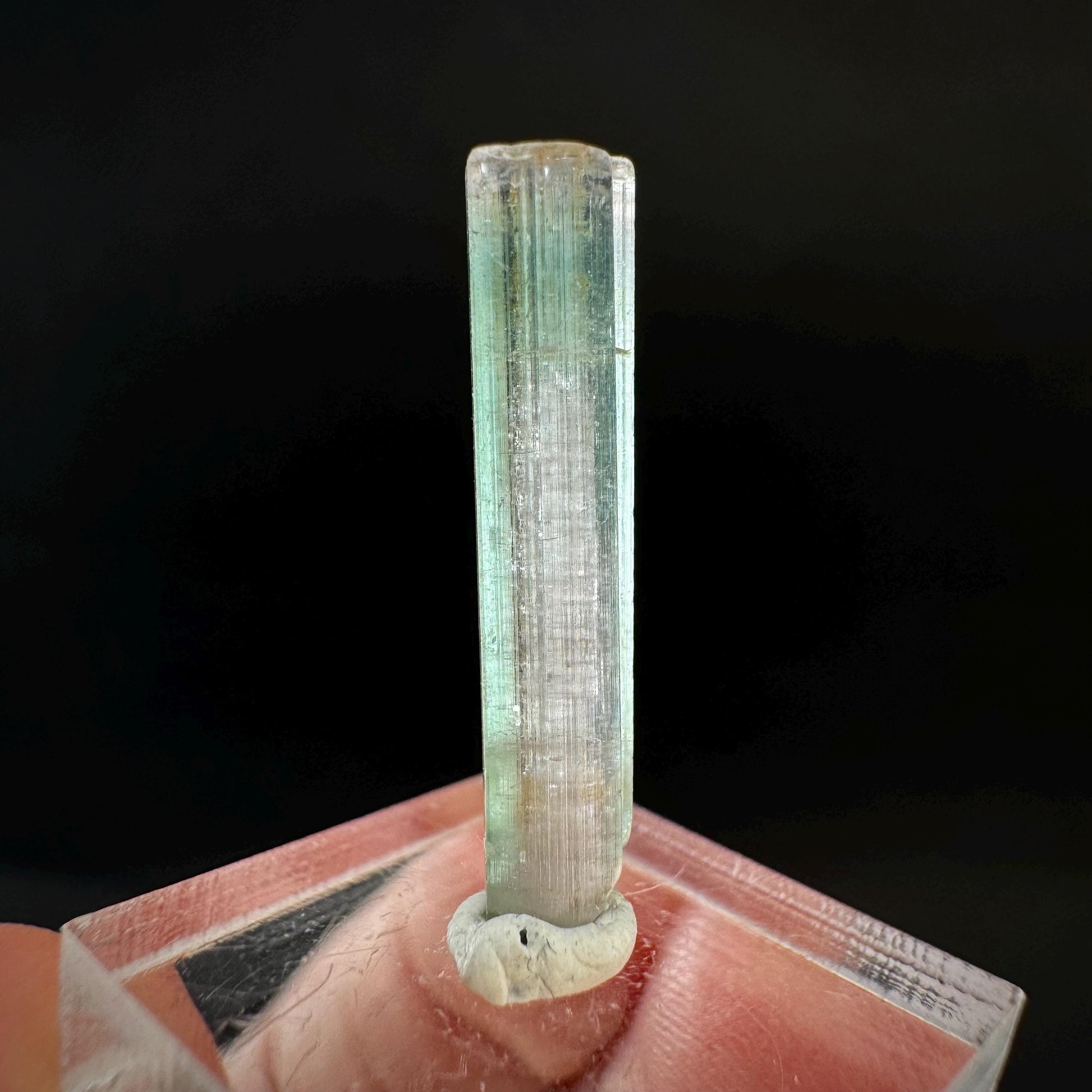 Watermelon Tourmaline | Green & Pink Elbaite Crystal, mineral specimen from Paprok