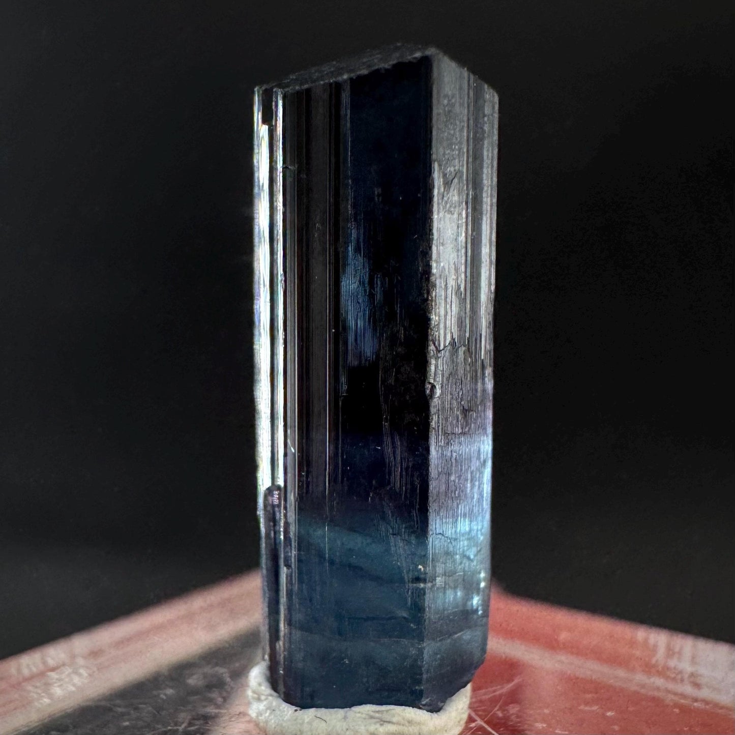 Indicolite Tourmaline Crystal | Natural Blue-Green Mineral Specimen from Pakistan