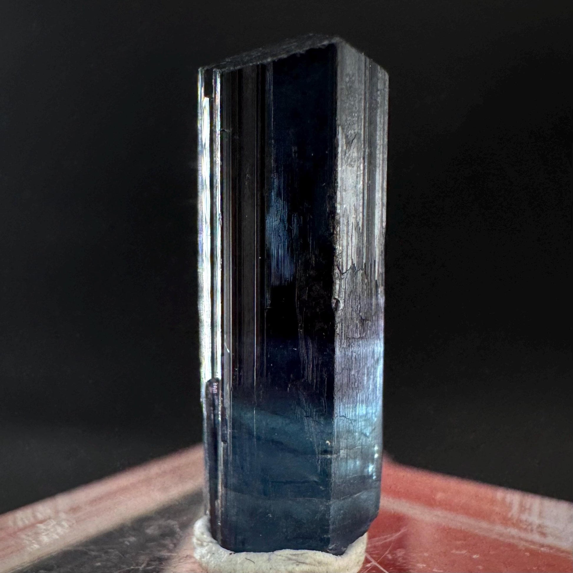 Indicolite Tourmaline Crystal | Natural Blue-Green Mineral Specimen from Pakistan