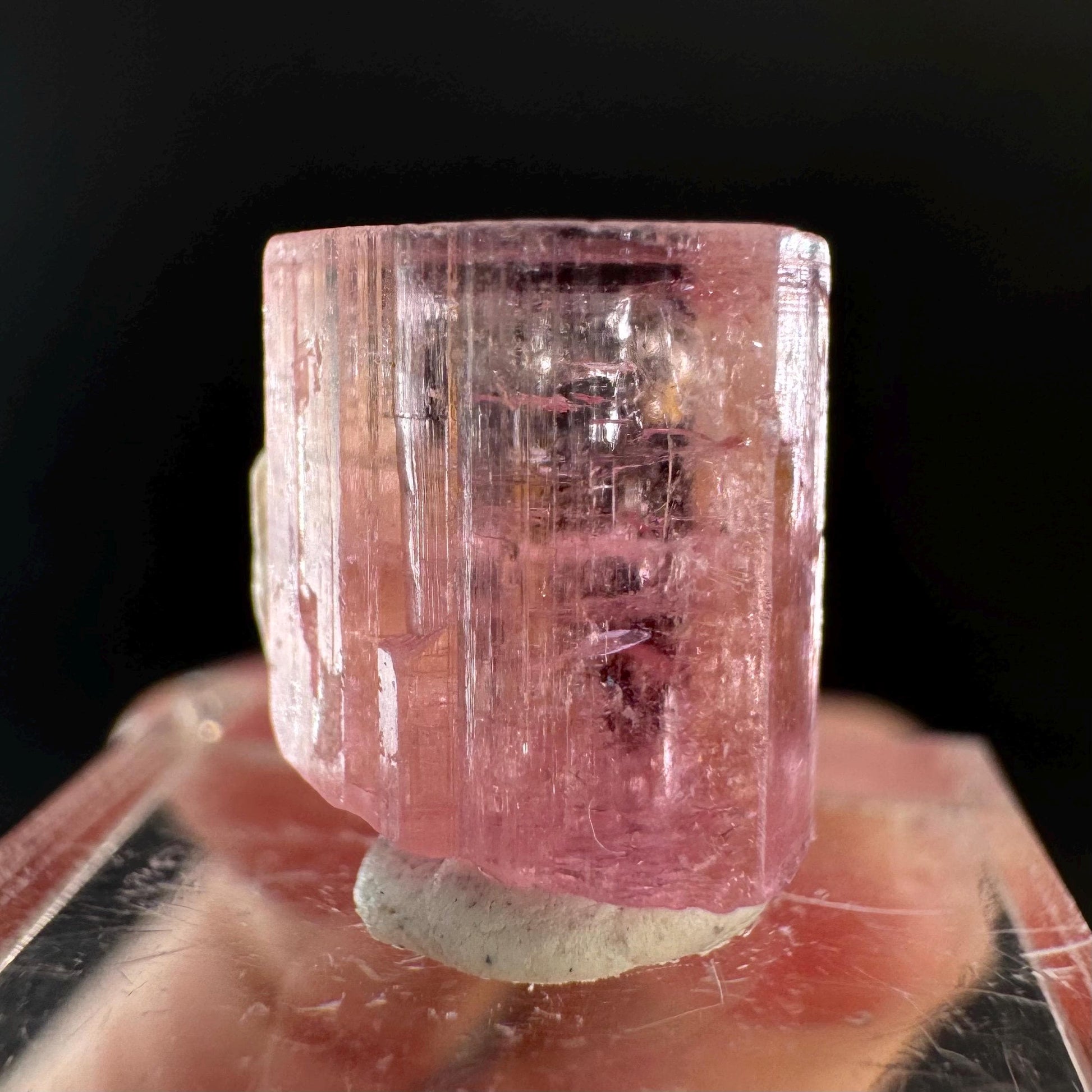 Elbaite Tourmaline | Pink Crystal, mineral specimen from Paprok