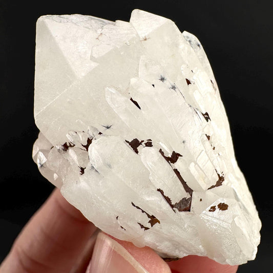 Hollandite Star Quartz | natural spider quartz crystal from Madagascar