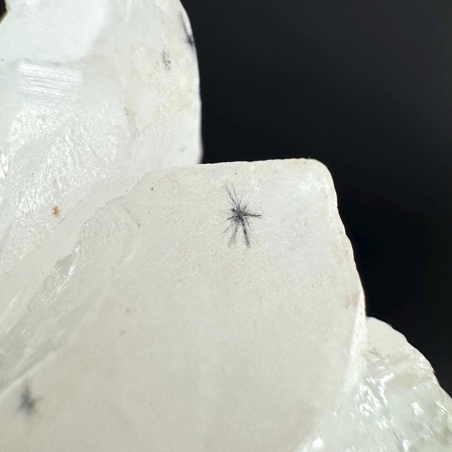 Hollandite Star Quartz | natural spider quartz crystal from Madagascar