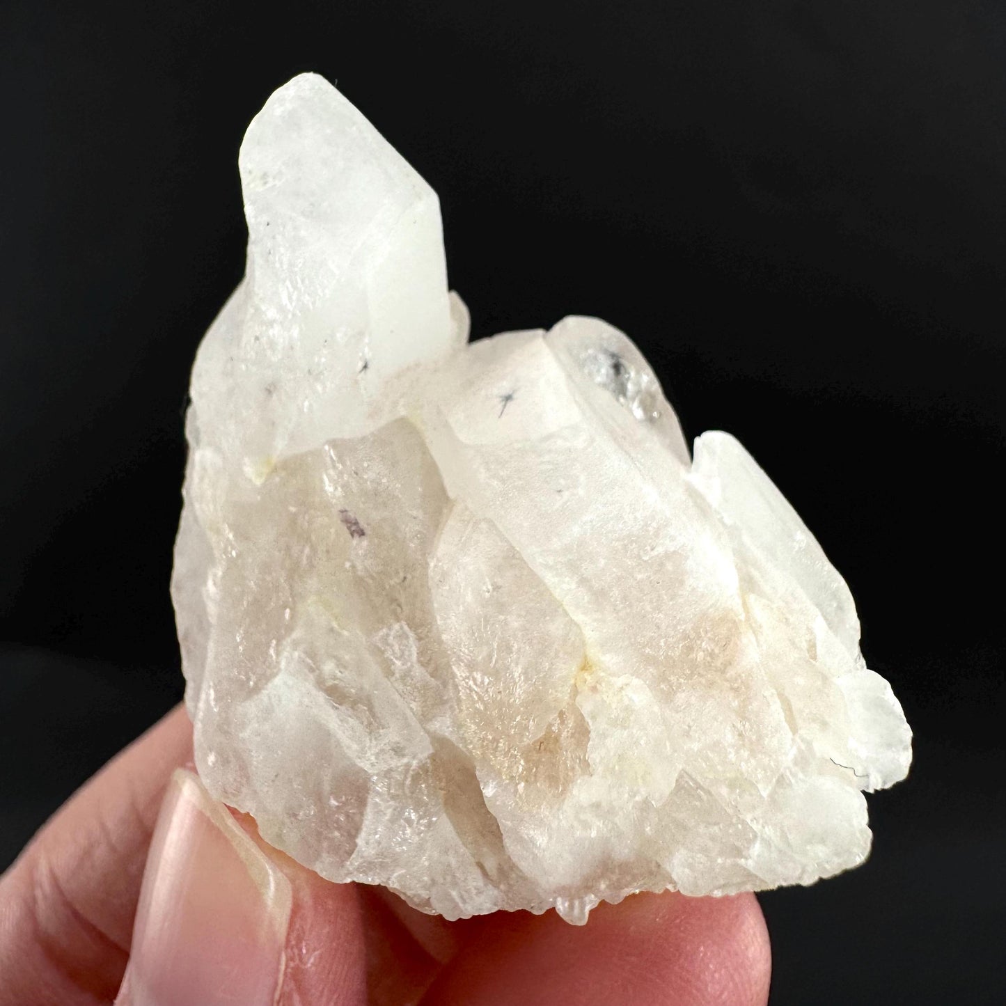 Hollandite Star Quartz | natural spider quartz crystal from Madagascar