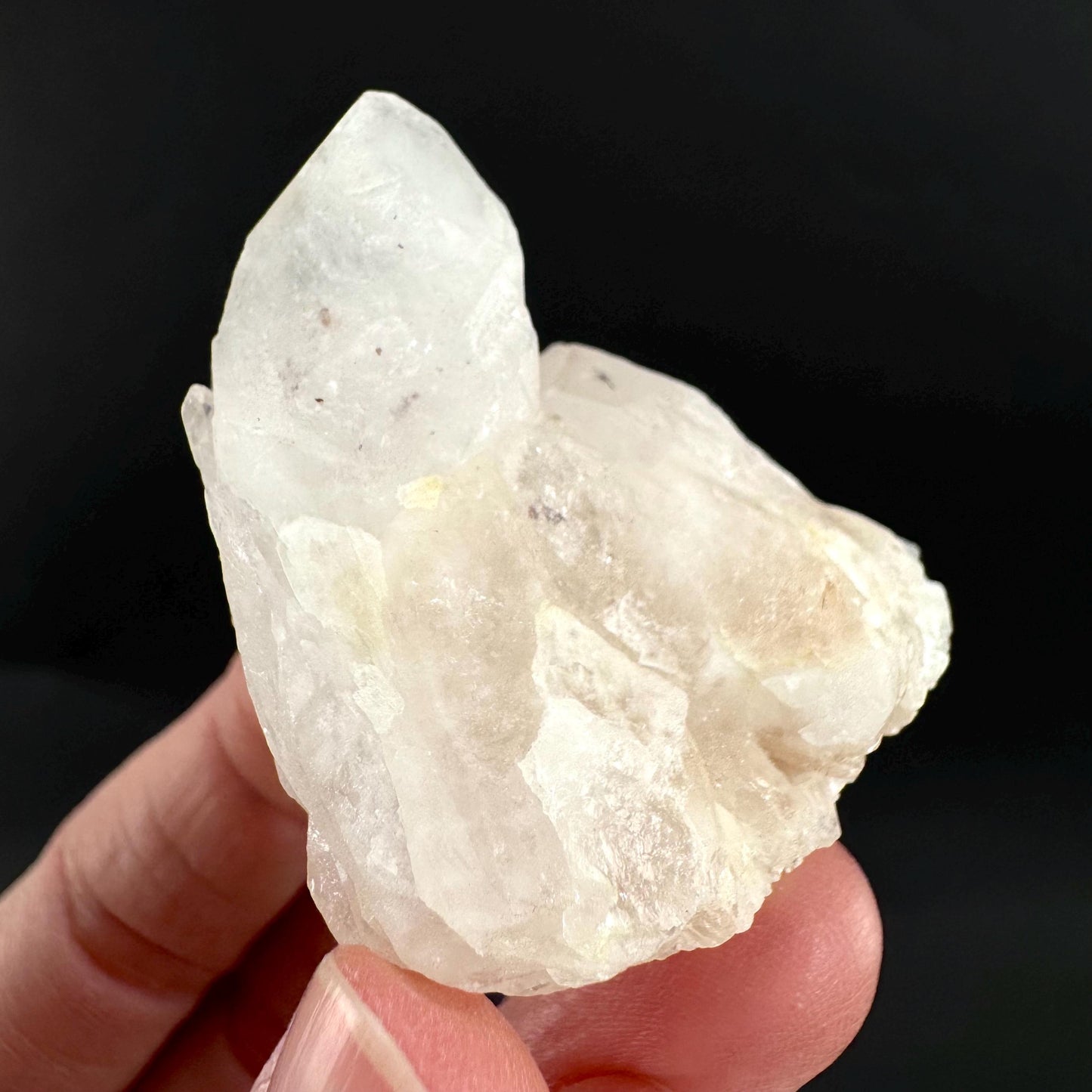 Hollandite Star Quartz | natural spider quartz crystal from Madagascar