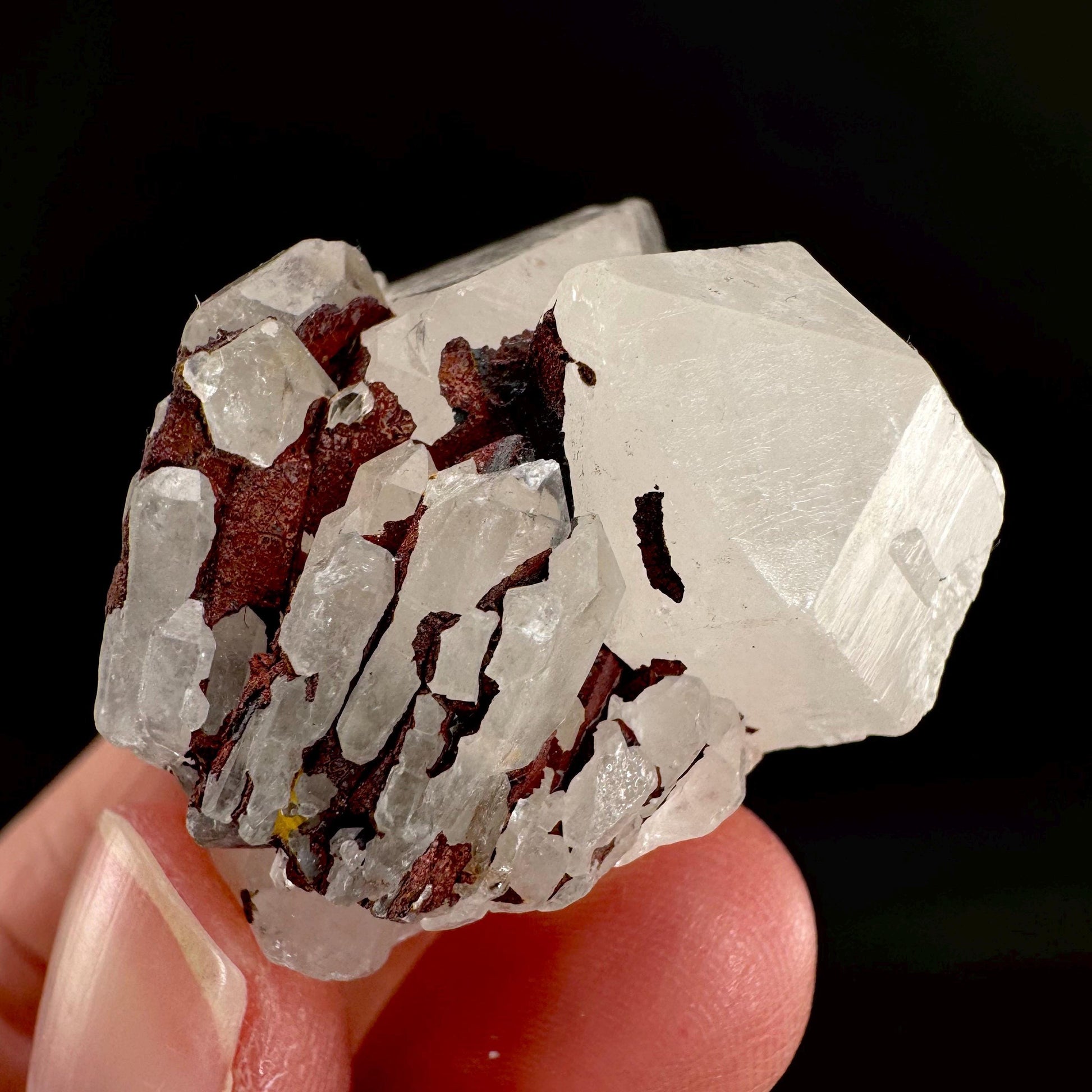 Hollandite Star Quartz | natural spider quartz crystal from Madagascar