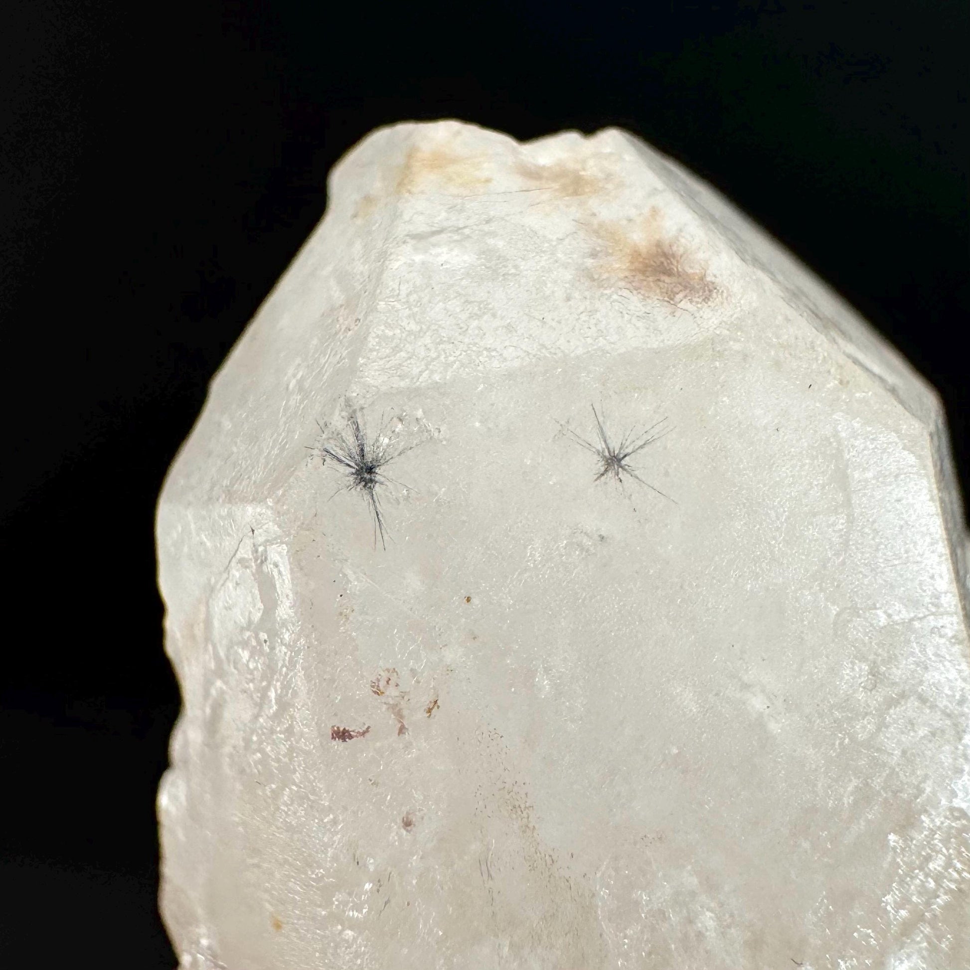 Hollandite Star Quartz | natural spider quartz crystal from Madagascar