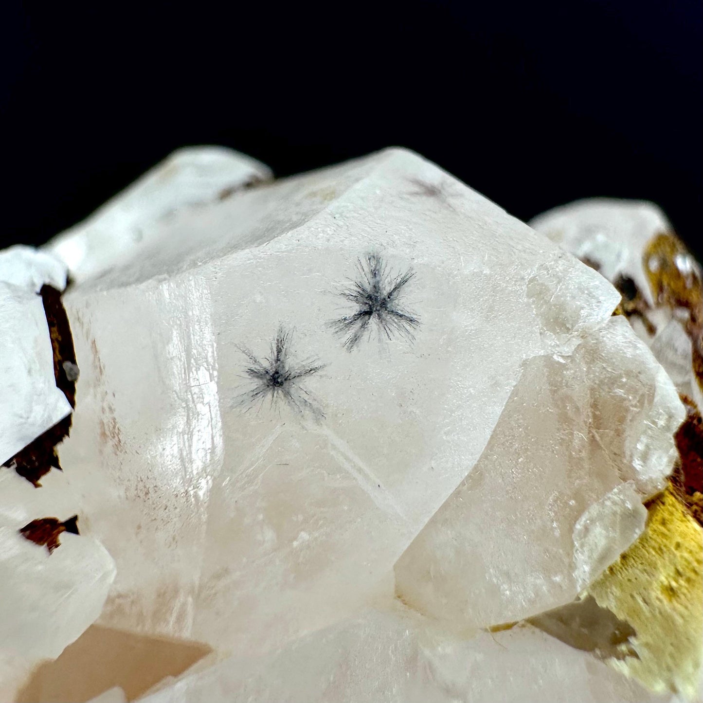 Hollandite Star Quartz | natural spider quartz crystal from Madagascar