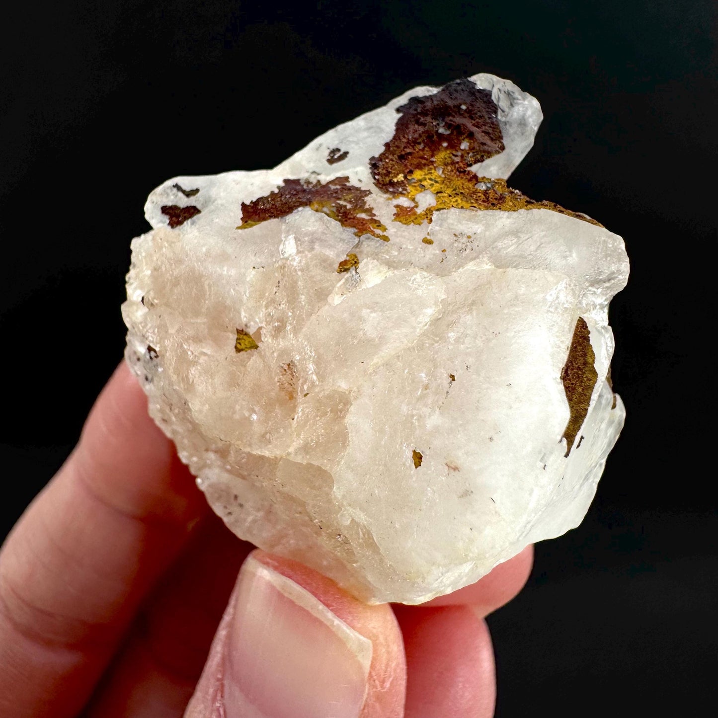 Hollandite Star Quartz | natural spider quartz crystal from Madagascar