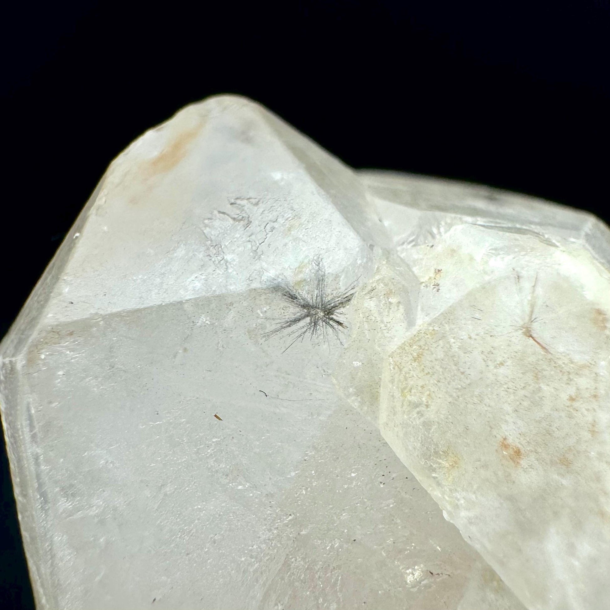 Hollandite Star Quartz | natural spider quartz crystal from Madagascar