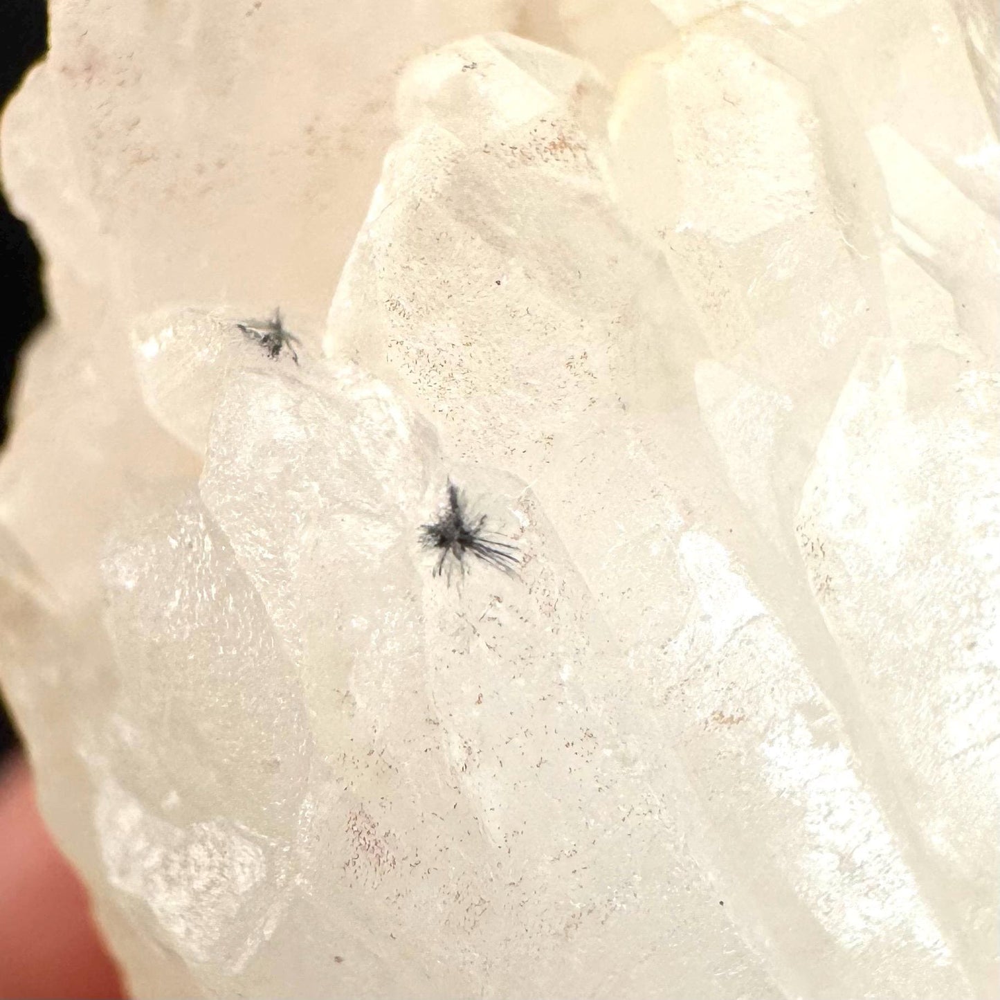 Hollandite Star Quartz | natural spider quartz crystal from Madagascar