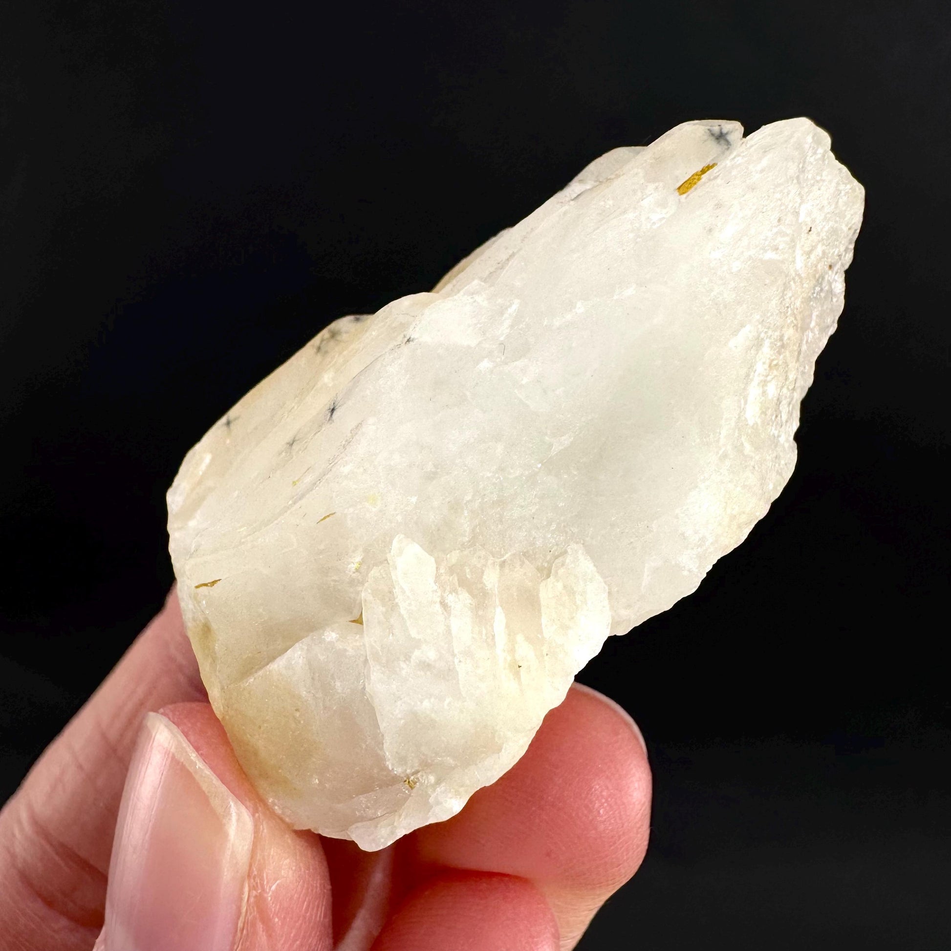 Hollandite Star Quartz | natural spider quartz crystal from Madagascar