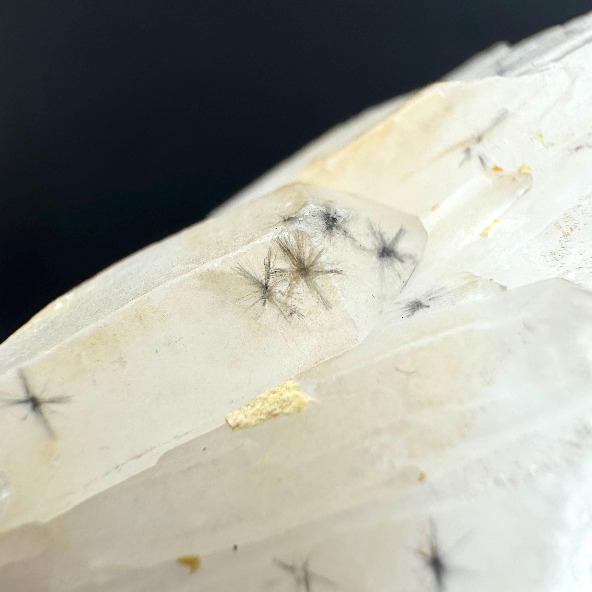 Hollandite Star Quartz | natural spider quartz crystal from Madagascar