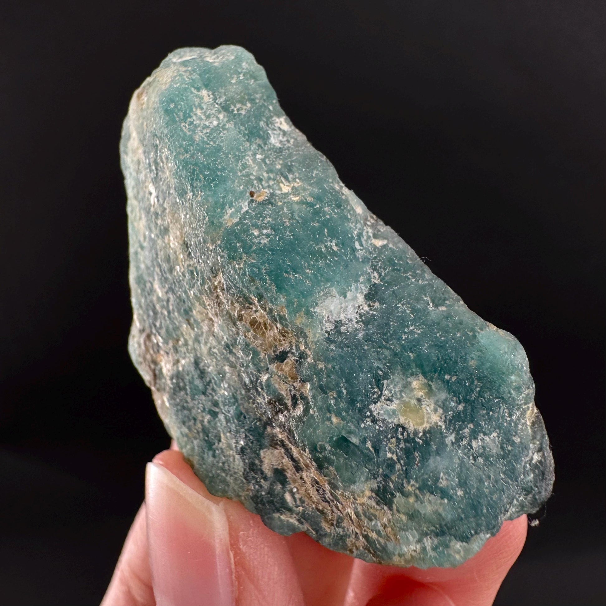 Grandidierite | blue crystal, rare mineral specimen from Madagascar