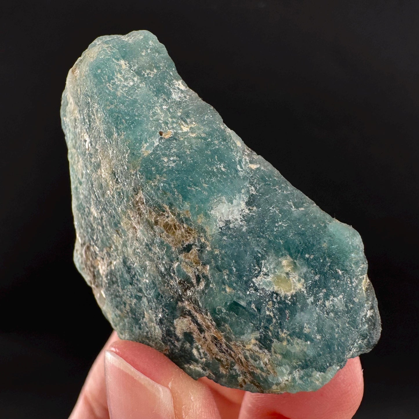 Grandidierite | blue crystal, rare mineral specimen from Madagascar